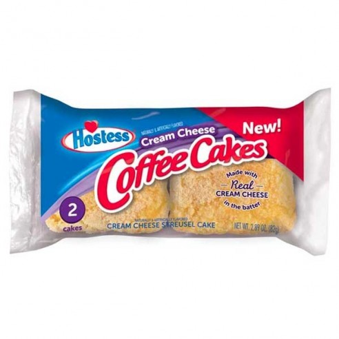 Hostess Cream Cheese Coffee Cakes 2 Pack - 82 g