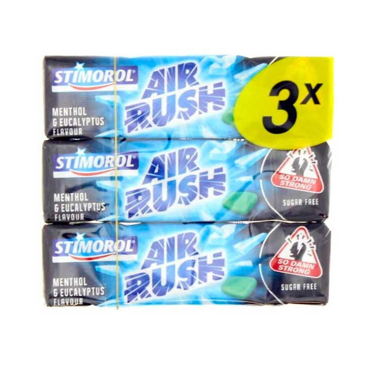 Stimorol Air Rush Menthol Eucalyptus 3 Pack - 42 g