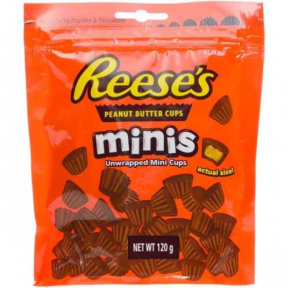 Reese's Minis Peanut Butter Cup Pouch 120 g