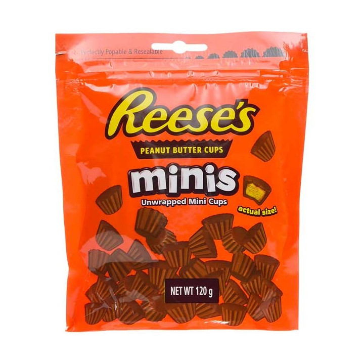 Reese's Minis Peanut Butter Cup Pouch 120 g