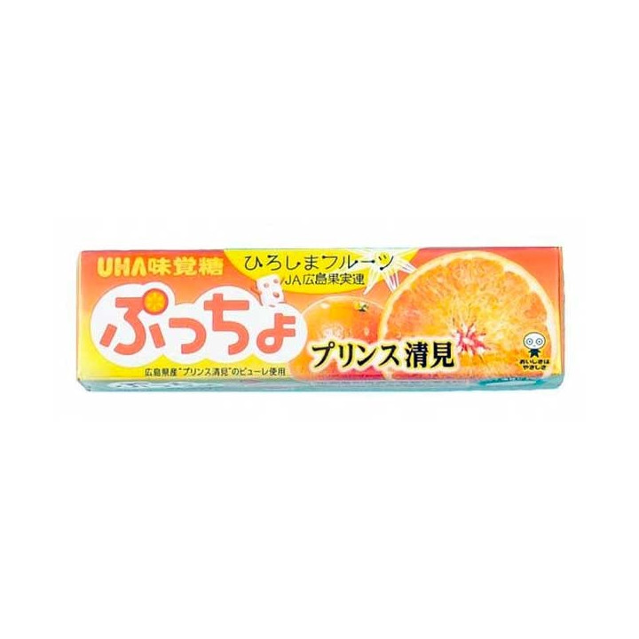 UHA MIKAKUTO Puccho Iyokan Orange Chews Stick