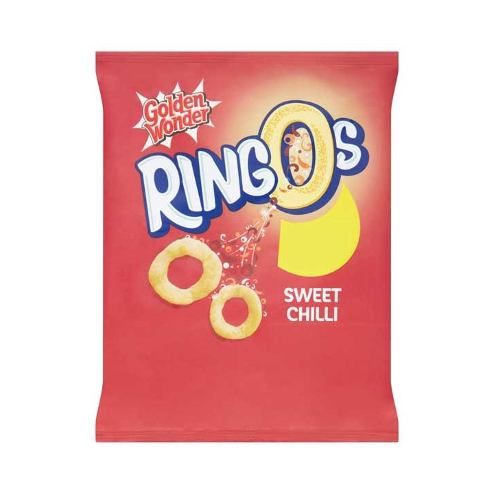 Golden Wonder Ringos Sweet Chilli