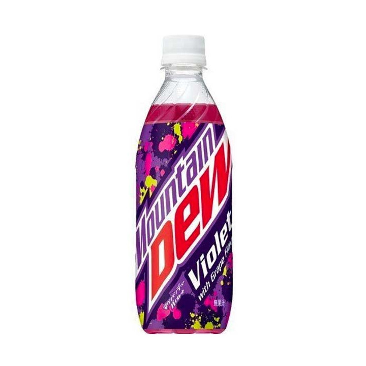 Mountain Dew Violet Grape Flavor