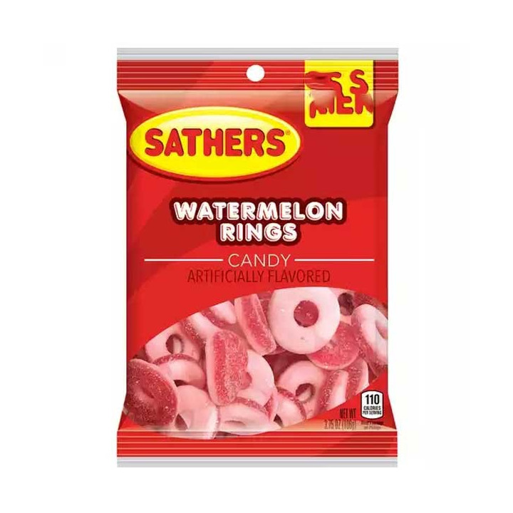 Sathers Watermelon Rings