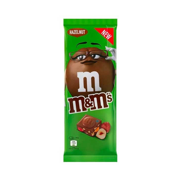M&M's Hazelnut Milk Chocolate Block