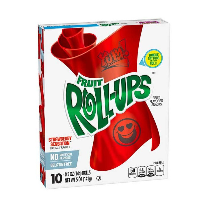 Fruit Roll-Ups Strawberry Sensation