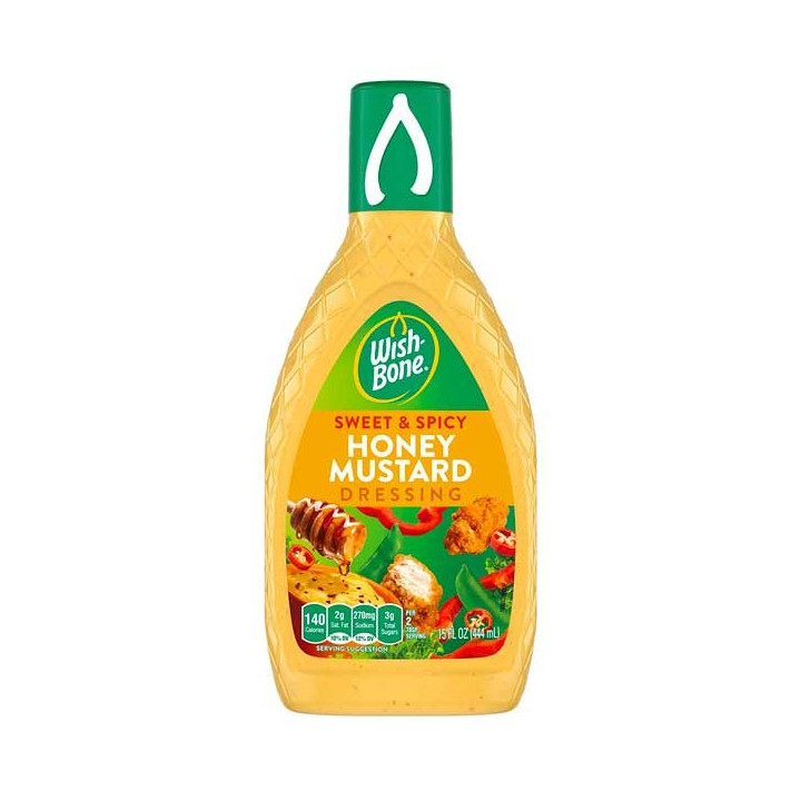 Wishbone Sweet & Spicy Honey Mustard Dressing