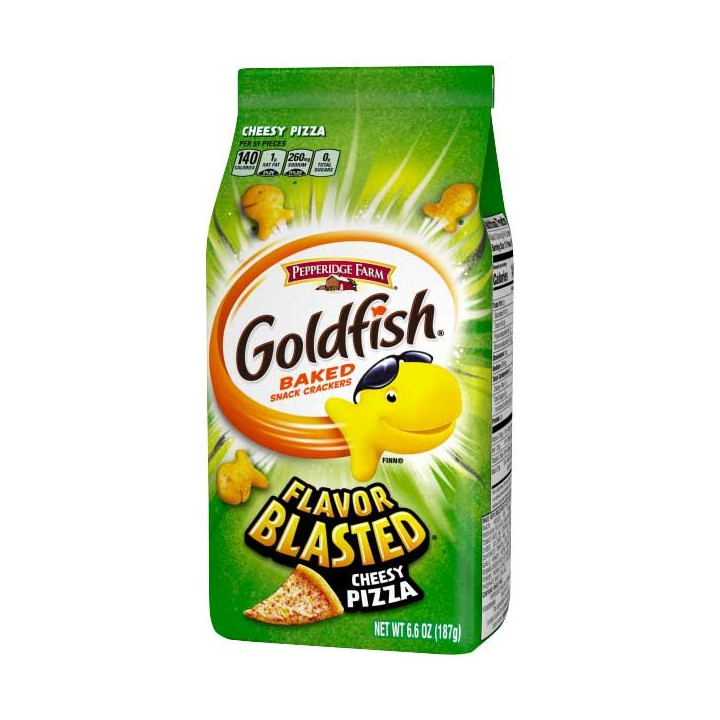 Goldfish Cheesy Pizza