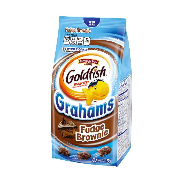 Goldfish Fudge Brownie