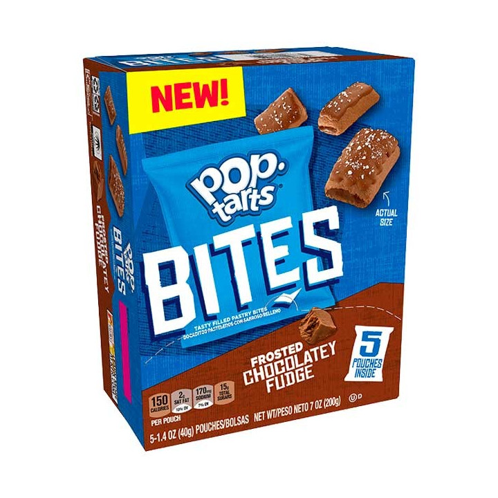 Pop Tarts Bites Frosted Chocolatey Fudge