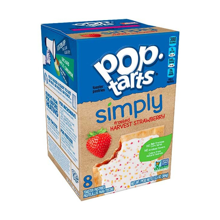 Pop Tarts Simply Frosted Harvest Strawberry