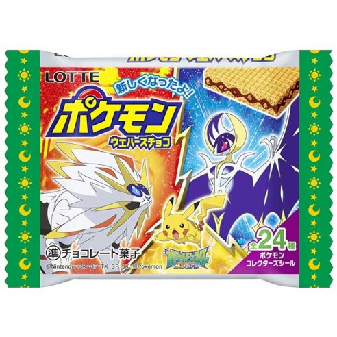Lotte Pokemon Chocolate Wafer Biscuit