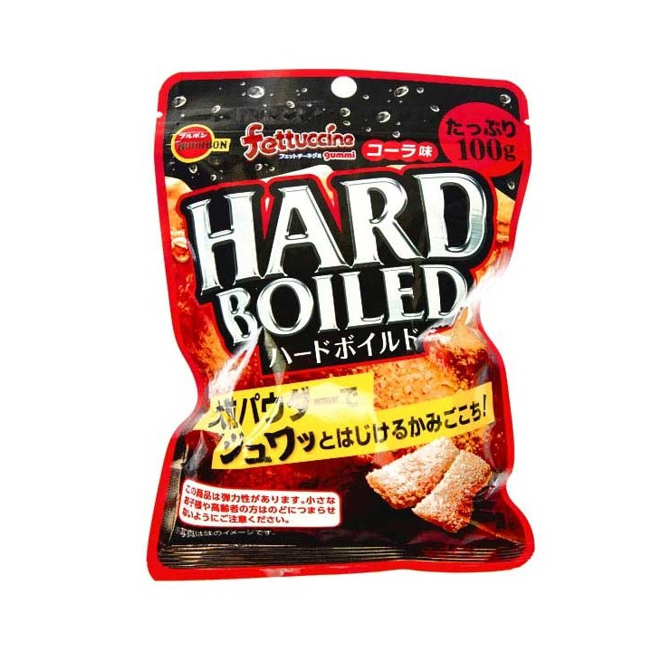 Fettuccine Hard Boiled Cola Gummy Candy