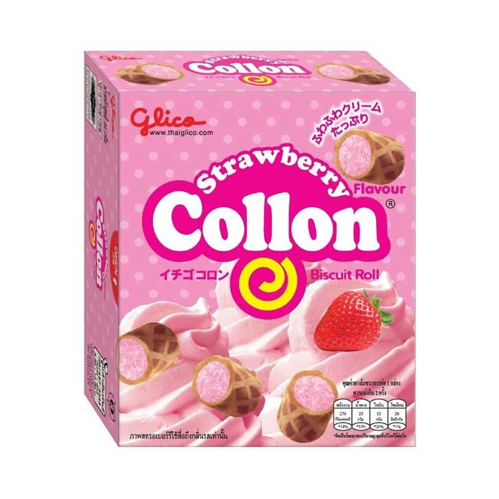 Collon Strawberry Biscuit