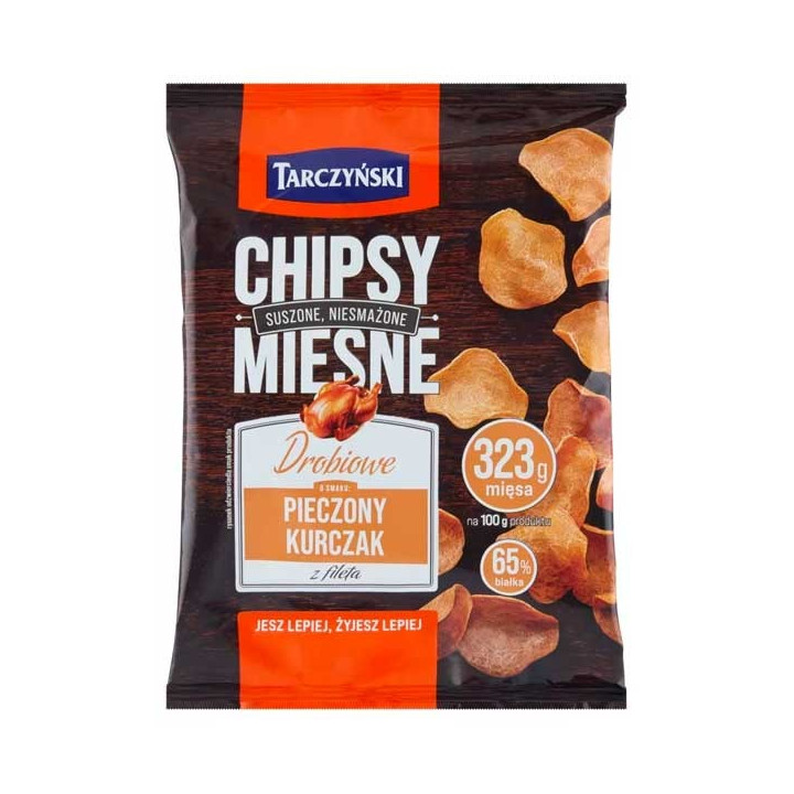 Chipsy Meat Chips Baked Chicken Mięsne Drobiowe Pieczony Kurczak