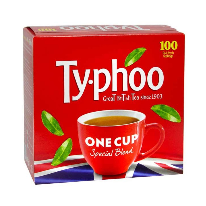 Typhoo One Cup 100 Round Teabags