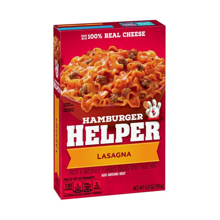 Hamburger Helper Lasagna