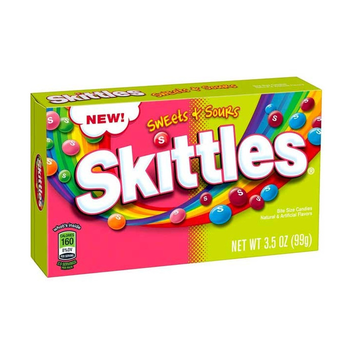 Skittles Sweets & Sours Theater Box