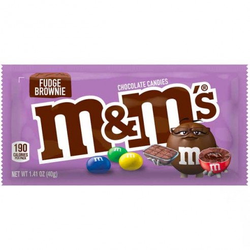 M&M's Fudge Brownie