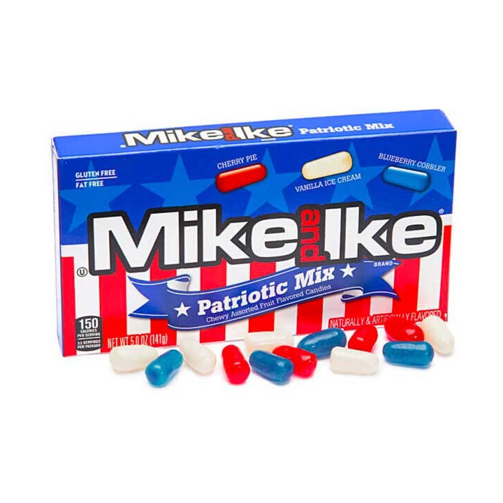 Mike and Ike Patriotic Mix