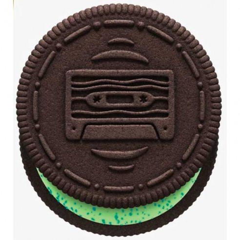 Oreo Trolls Green Colored Creme with Glitter & Popping Candy