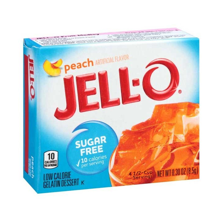 Jell-O Peach Sugar Free