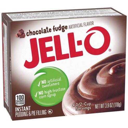 JELL-O Chocolate Fudge Instant Pudding