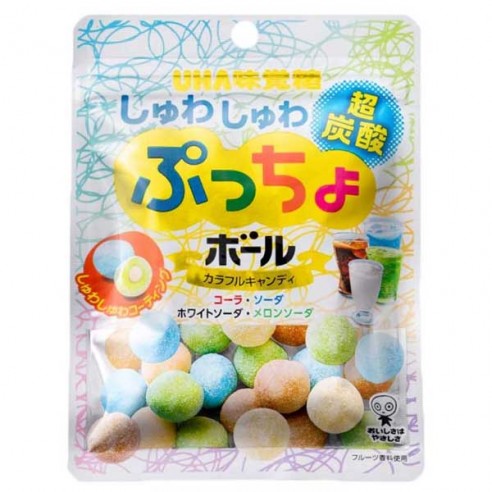 Uha Puccho Balls Fizzy Soda Mix