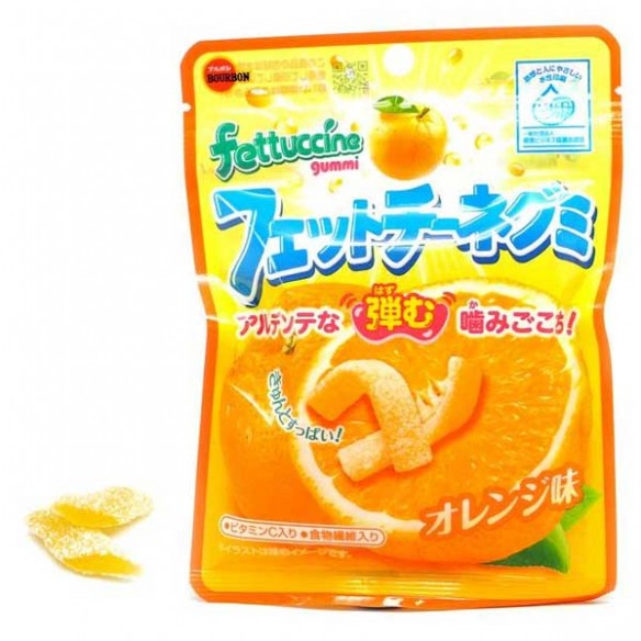 Fettuccine Gummi Orange