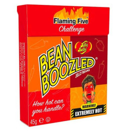 Jelly Belly Bean Boozled Flaming Five Flip Top Box