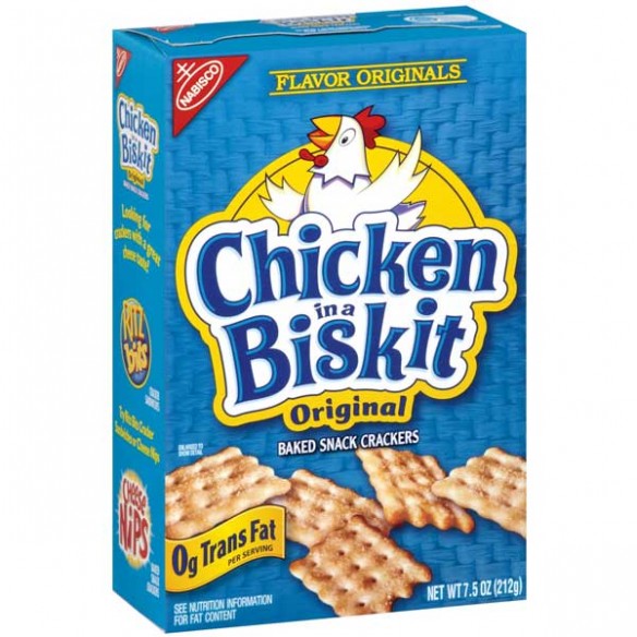 Chicken in a Biskit Original Baked Snack Crackers
