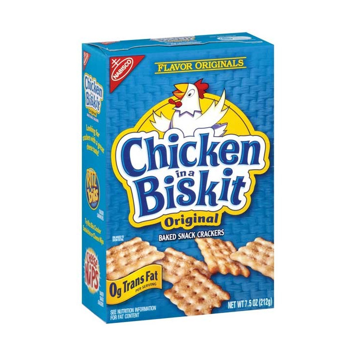 Chicken in a Biskit Original Baked Snack Crackers