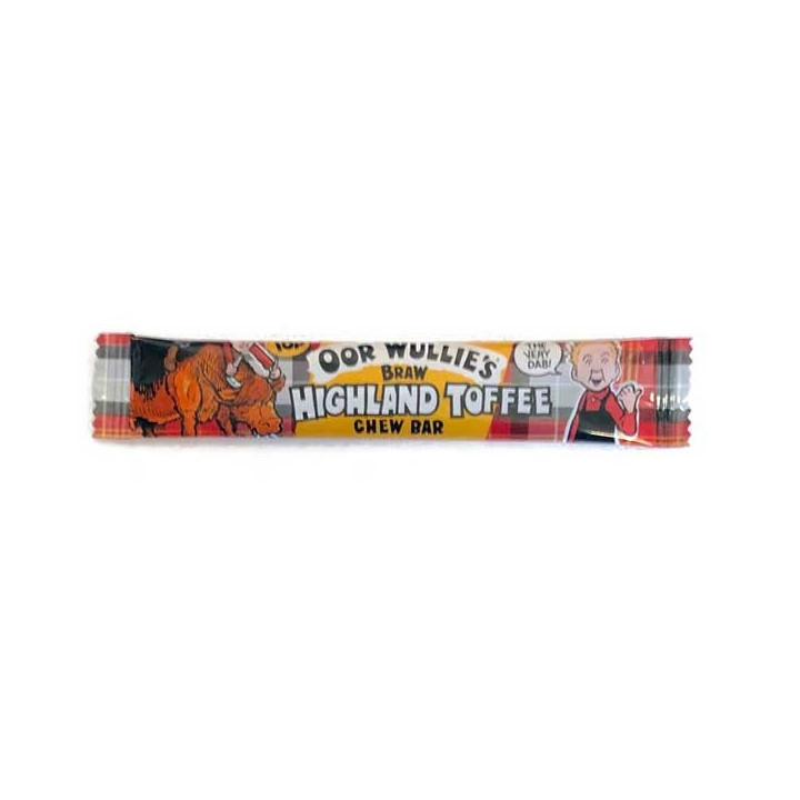 Oor Wullie's Braw HIGHLAND TOFFEE Chew Bar