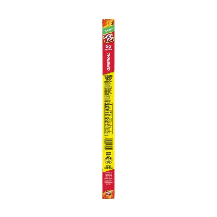 Slim Jim Original Turkey Smoked Snack Stick