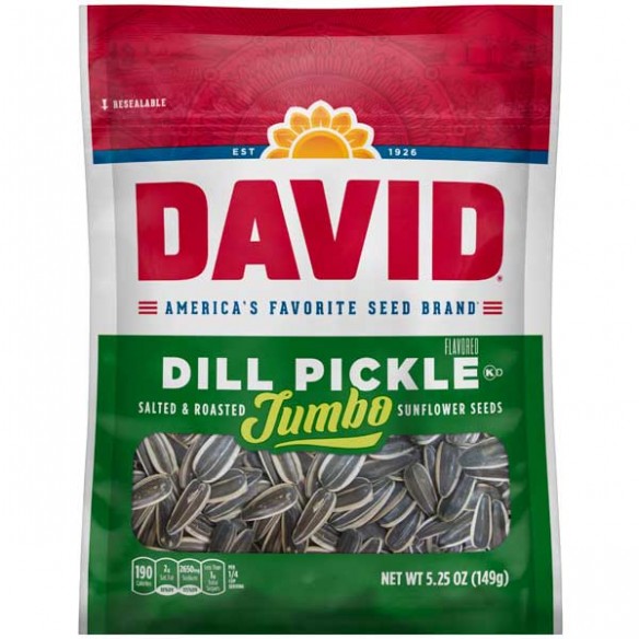 DAVID Dill Pickle Jumbo Sunflower Seeds