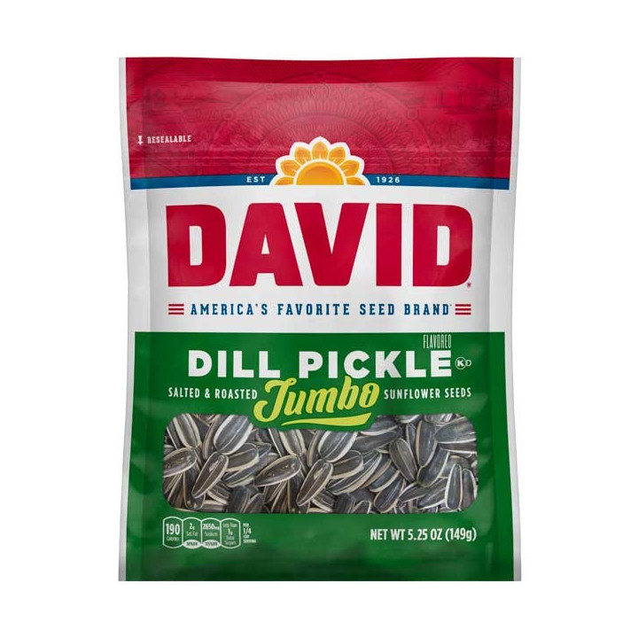 DAVID Dill Pickle Jumbo Sunflower Seeds