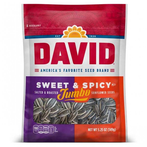 DAVID Sweet & Spicy Jumbo Sunflower Seeds