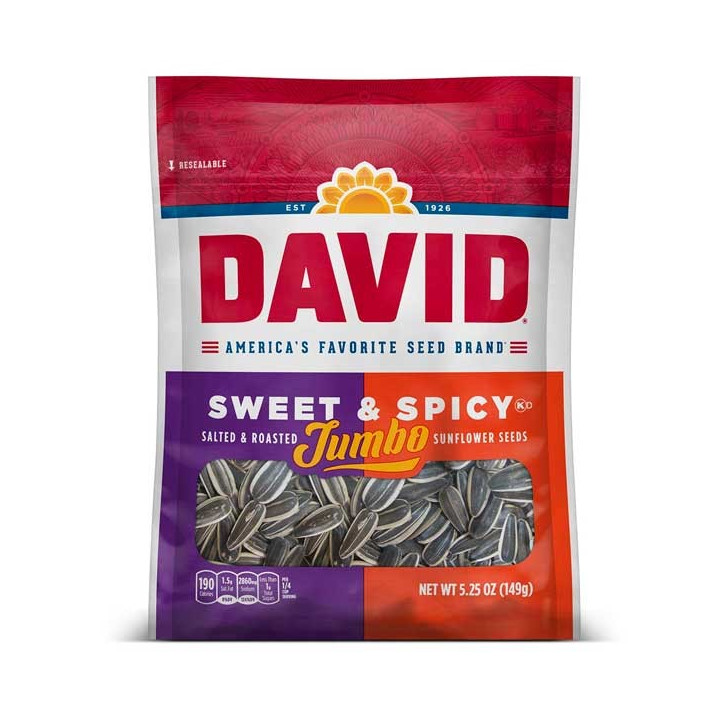 DAVID Sweet & Spicy Jumbo Sunflower Seeds
