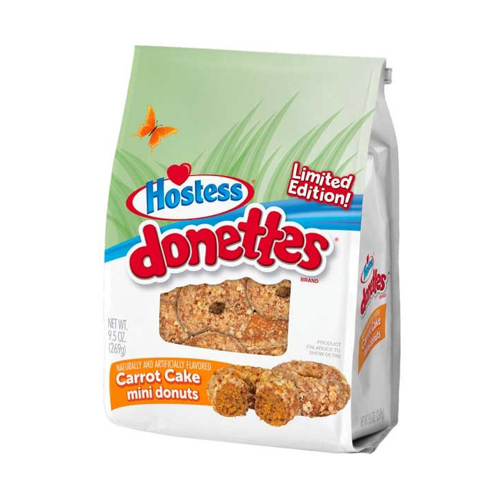 Hostess Donettes Carrot Cake Mini Donuts