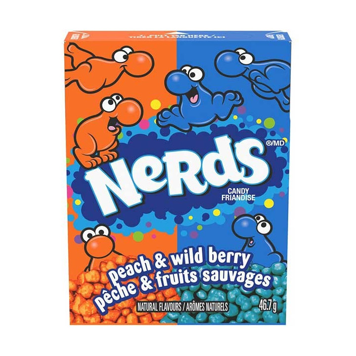 Wonka Nerds Wildberry & Peach 46.7 g