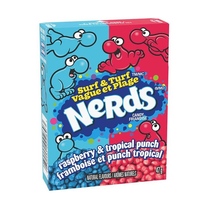 Wonka Nerds Tropical Punch & Raspberry 46.7 g