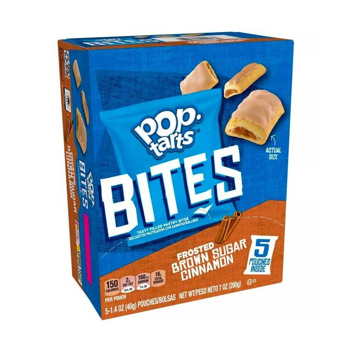 Pop Tarts Bites Frosted Brown Sugar Cinnamon