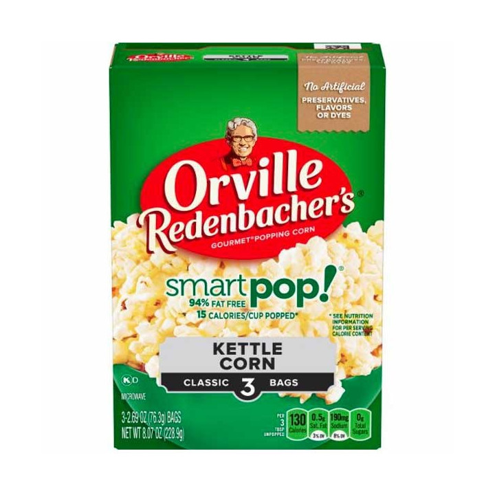 Orville Redenbacher's Smart Pop Popcorn Kettle Corn