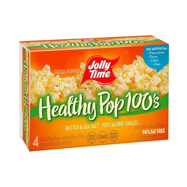 Jolly Time Healthy Popcorn Butter 4 Pack
