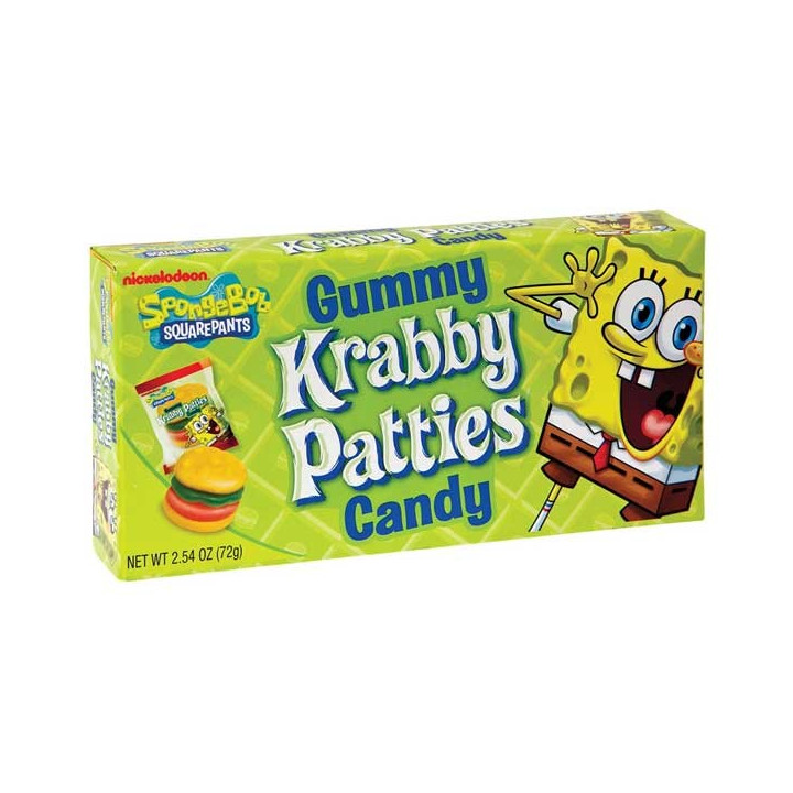 Spongebob Gummy Krabby Patties 72 g