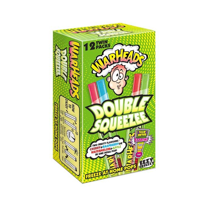 WarHeads Double Squeeze Freeze Pops