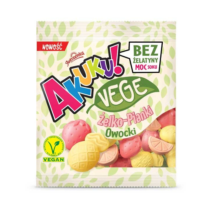 Akuku Vege Jelly Beans Owocki