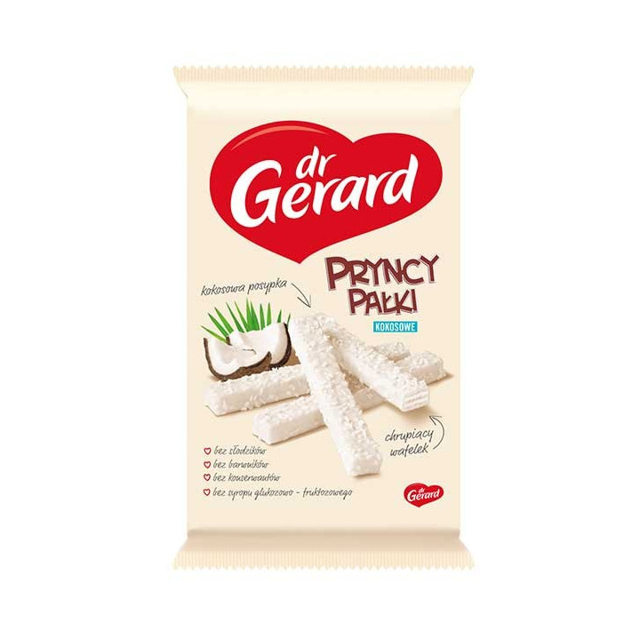 dr Gerard White Coconut Sticks Kokosowe