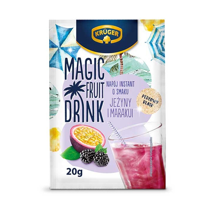 Magic Fruit Drink Blackberry Passion Fruit