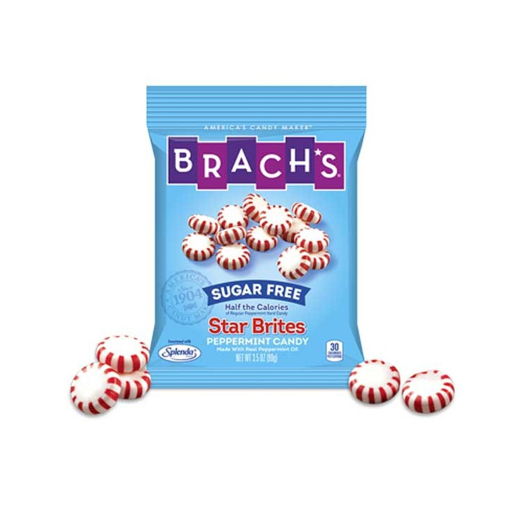 Brach's Star Brites Peppermint Candy Sugar Free